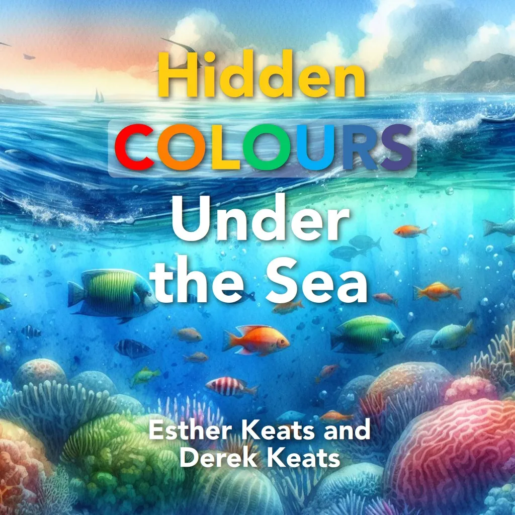 Cover with colourful scene